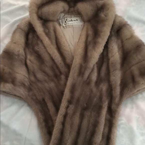 COPY - Vintage Autumn Haze Mink Stole.